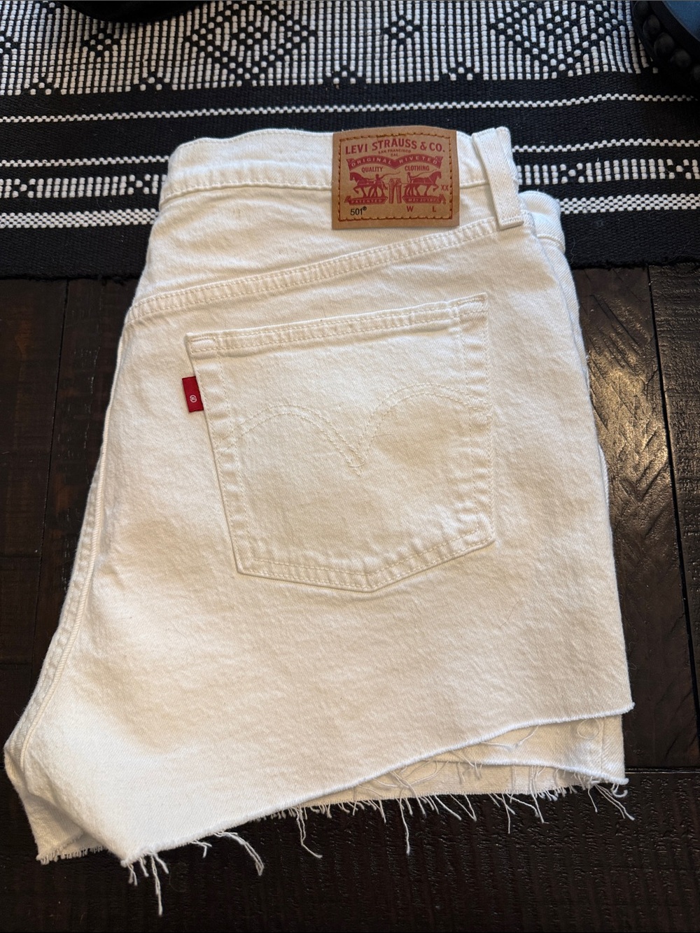 Levi's White Slim Men’s Jeans - Classic Five-Pocket